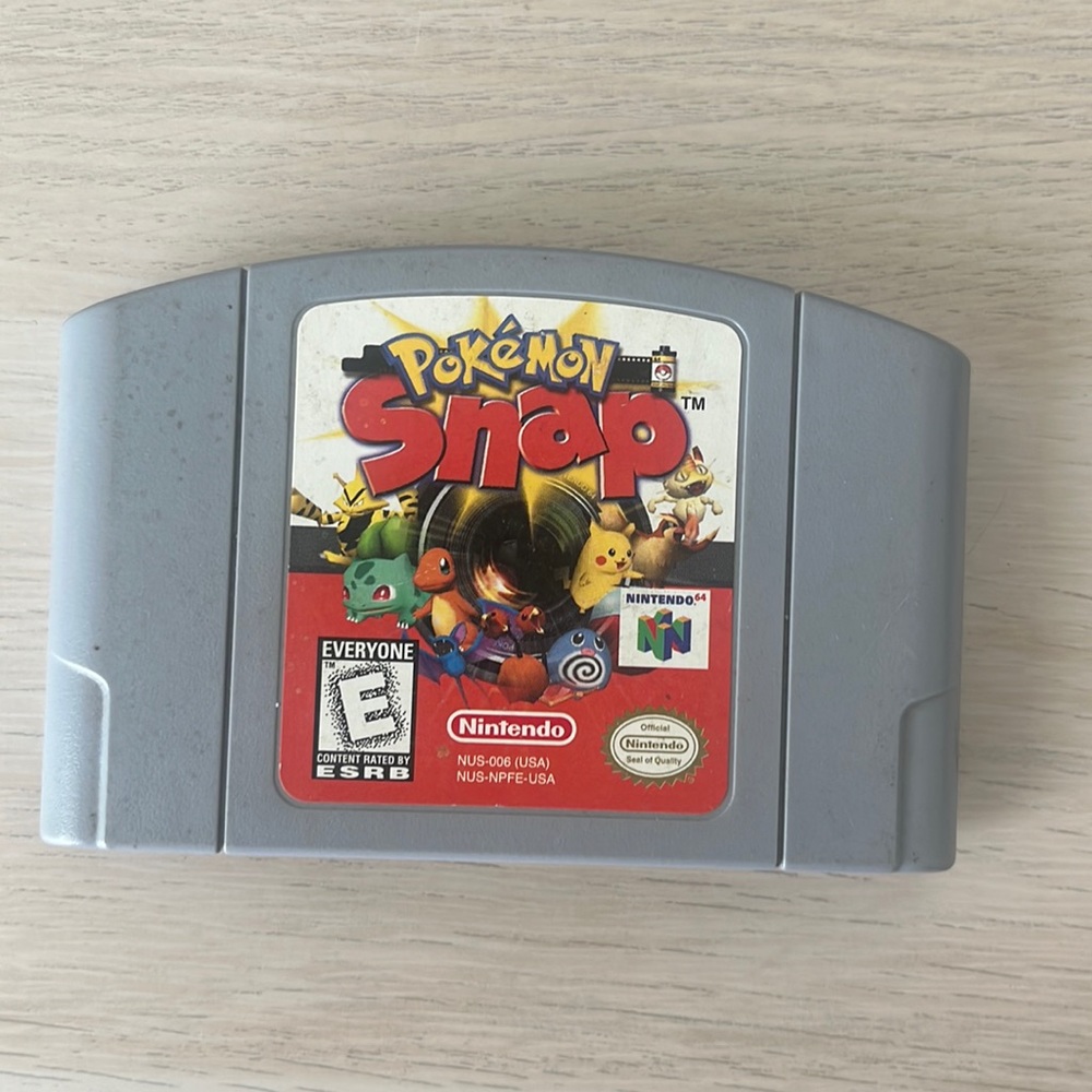 Pokémon Snap N64 Game
